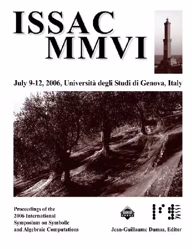 خرید و دانلود نسخه کامل کتاب Proceedings ISSAC 2006 (Genova)