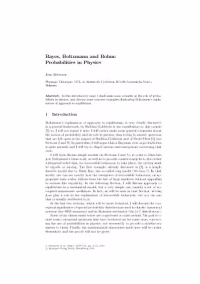 خرید و دانلود نسخه کامل کتاب Chance in Physics: Foundations and Perspectives
