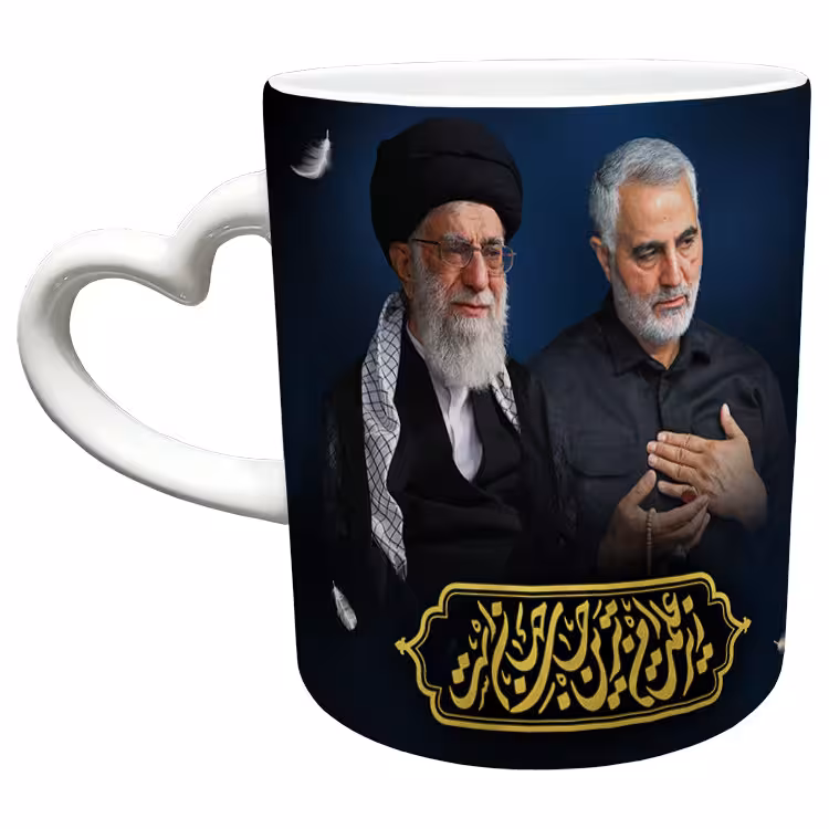 خرید ماگ-لیوان  دسته ساده  سردار سلیمانی کد 88