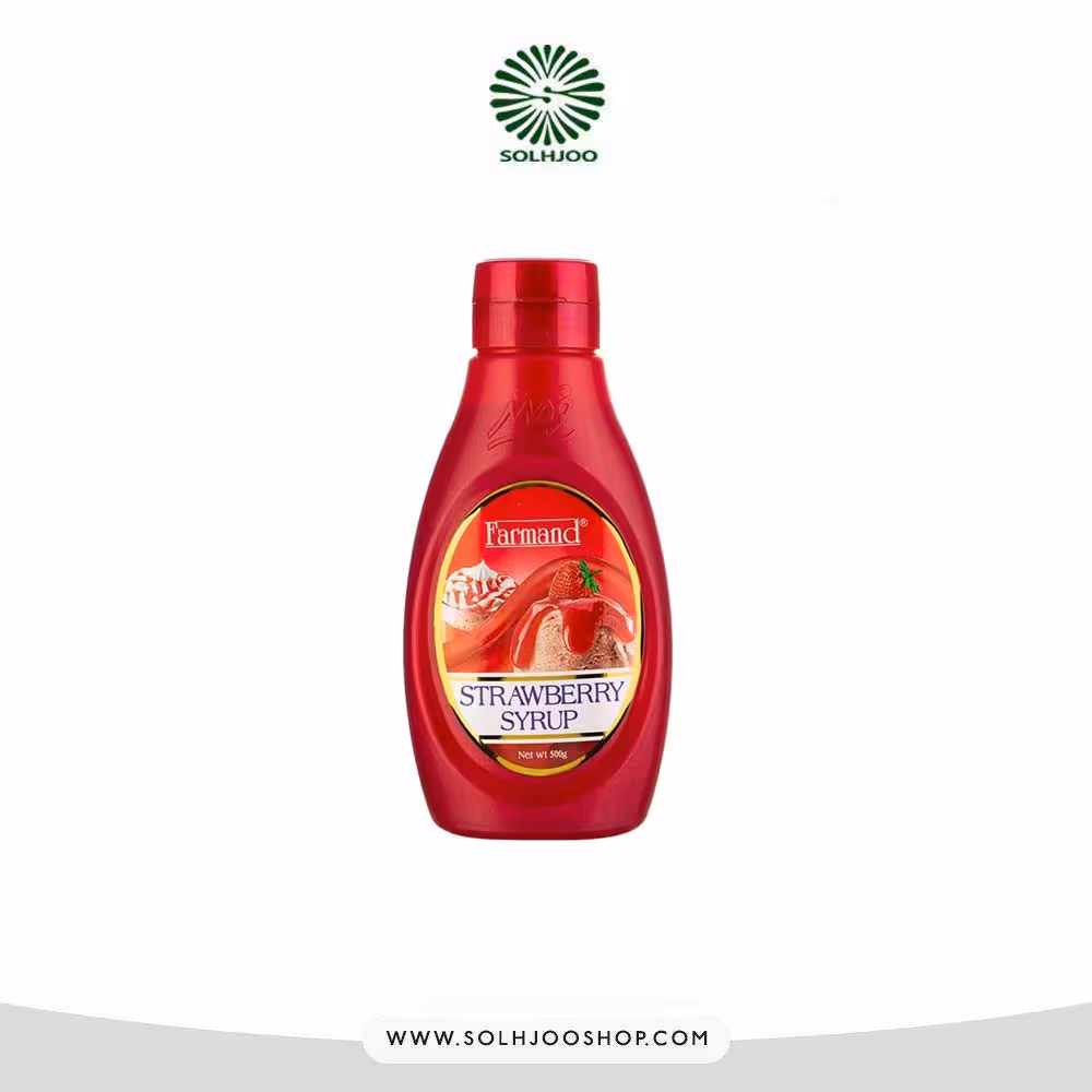 سس توت فرنگی فرمند 500 گرم
