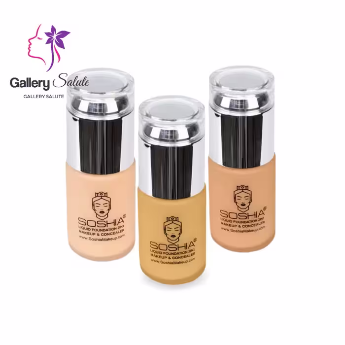 کرم پودر مایع سوشیا Soshia Liquid Foundation