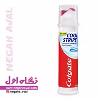 خمیردندان پمپی خنک کننده Cool Stripe کلگیت حجم 100 میلی لیتر