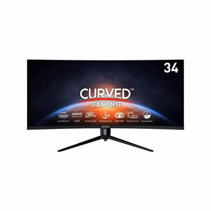 مانیتور 34 اینچ ام اس آی مدل MSI MAG342CQPV