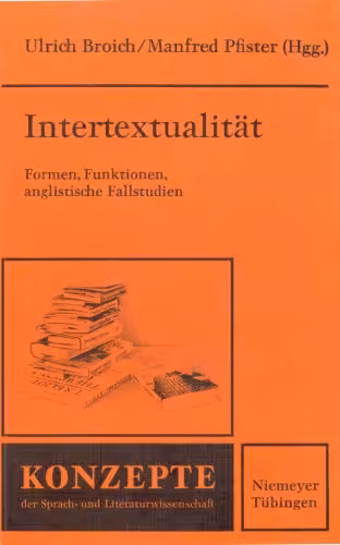 خرید و دانلود نسخه کامل کتاب Intertextualitat. Formen, Funktionen, anglistische Fallstudien