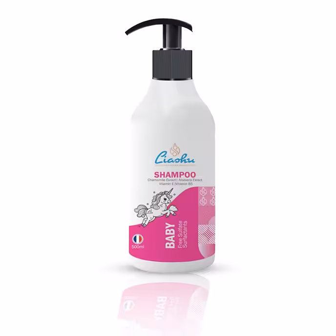 شامپو بچه دخترانه بدون سولفات لیاشو 500 میلی لیتر | Liasho sulfate-free baby shampoo for girls 500 ml