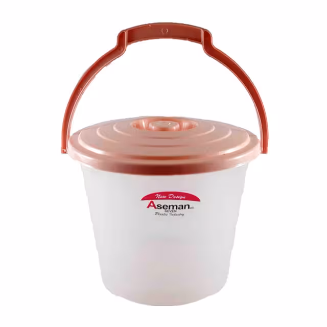 سطل پلاستیکی آسمان سایز 15 کد 650