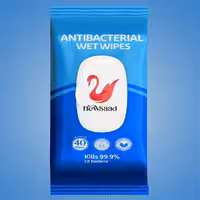 دستمال مرطوب ضد عفونی کننده و پاک‌ کننده  نیوساد 40 برگی