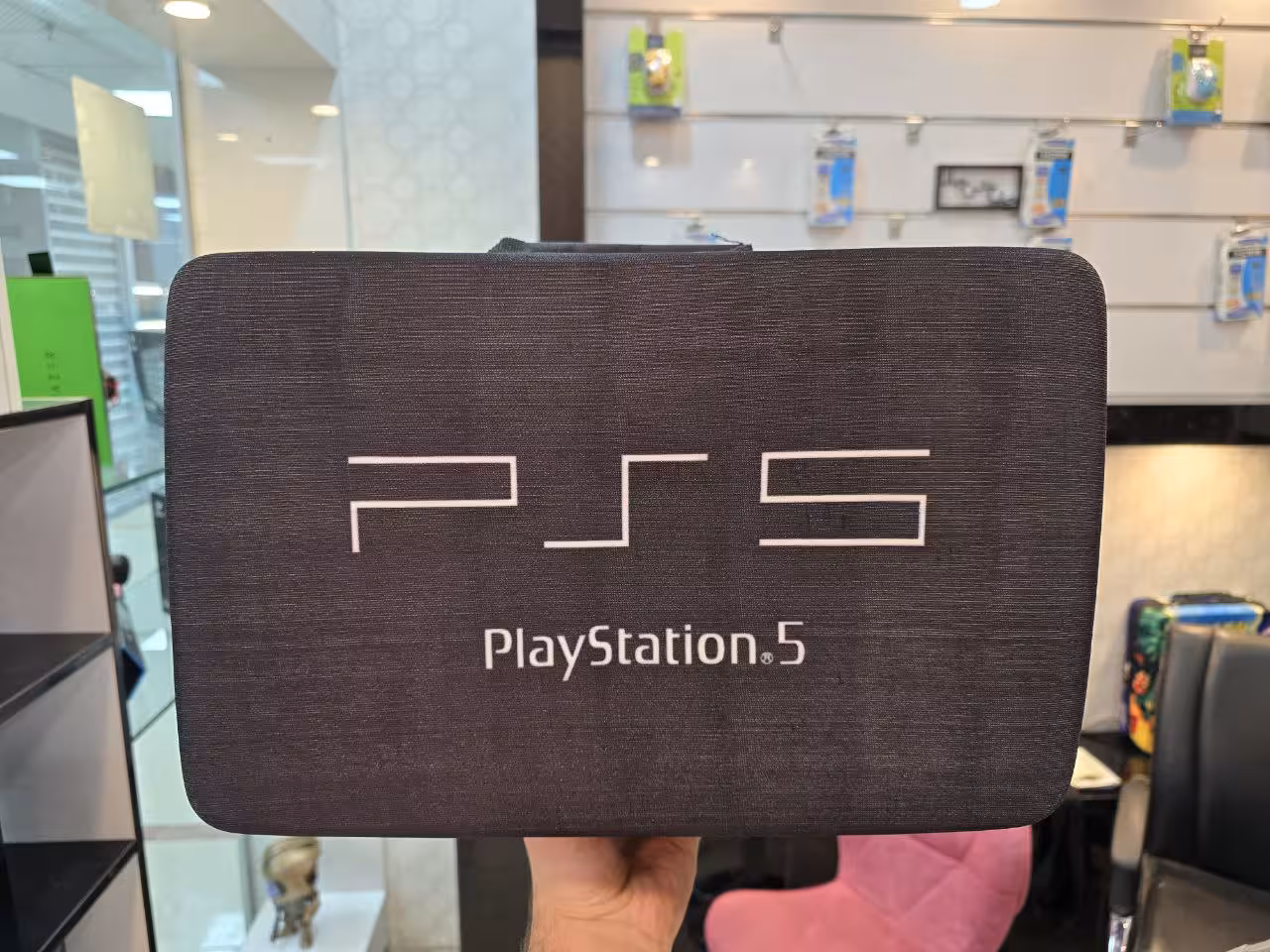 کیف کنسول بازی PS5 Slim رنگ مشکی
