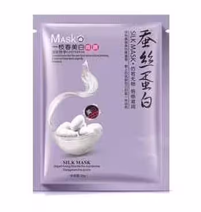 ماسک ورقه سفید و درخشان کننده پیله ابریشم وان اسپرینگ YZC9314
