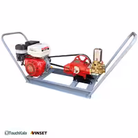 سمپاش مرکزی 13 اسب هوندا اصلی و پمپ 90 بار یاماها