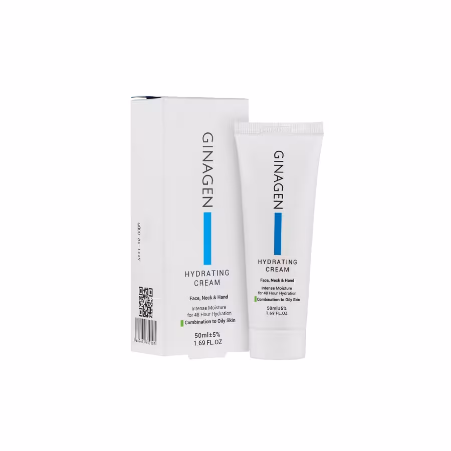 کرم آبرسان و مرطوب کننده پوست چرب ژیناژن 50 میلی‌ لیتر