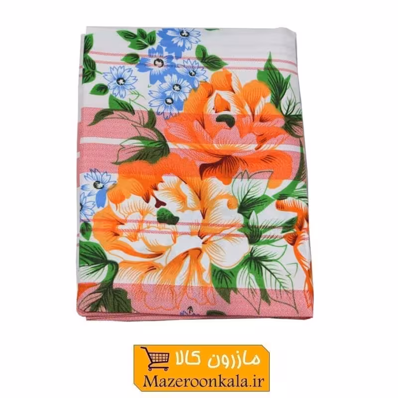 ملحفه 2 نفره دوخته شده آماده 1.80 در 2.25 مدل کویتی 333 خارجی SOO-040