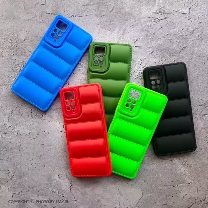 قاب ژله ای پافری Xiaomi Redmi Note 11S مدل TPU Puffer Case