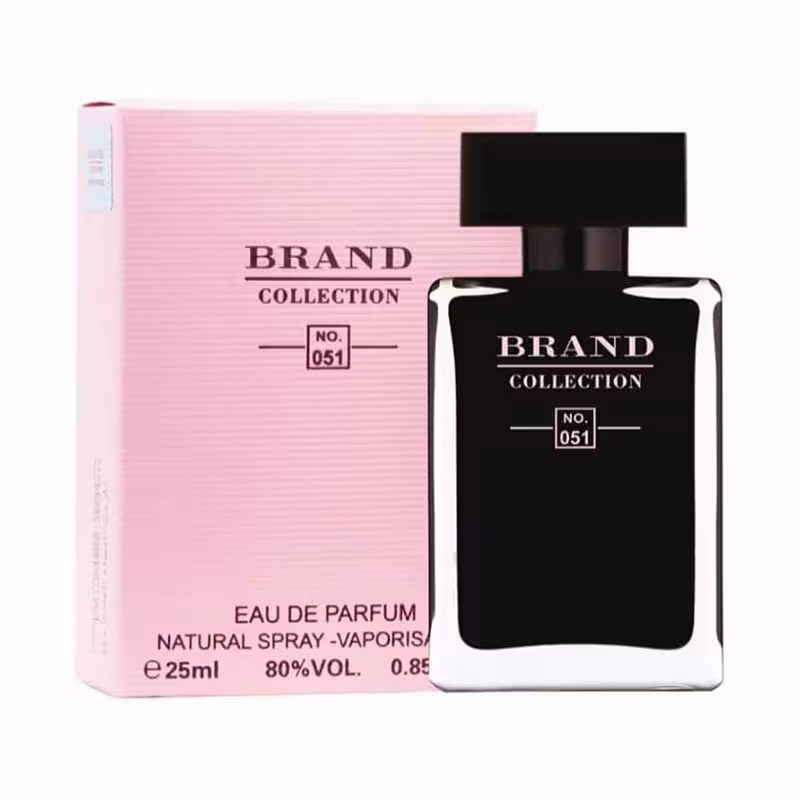 ادکلن زنانه برند کالکشن کد 051 رایحه نارسیسو رودریگز (Narciso Rodriguez For Her) حجم 25 میل - Brand Collection