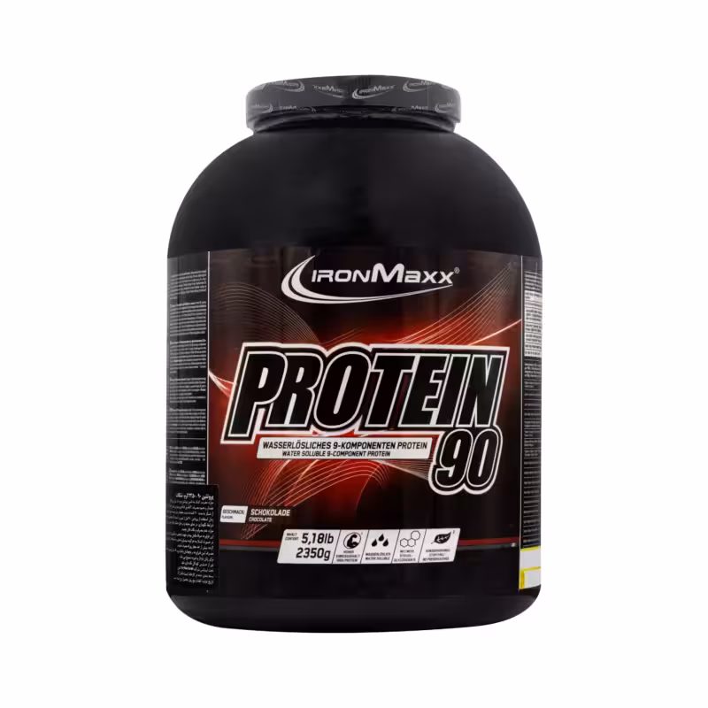پودر پروتئین 90 شکلاتی 2350 گرمی آیرون مکس