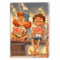 دفتر مشق کارتون لوکا