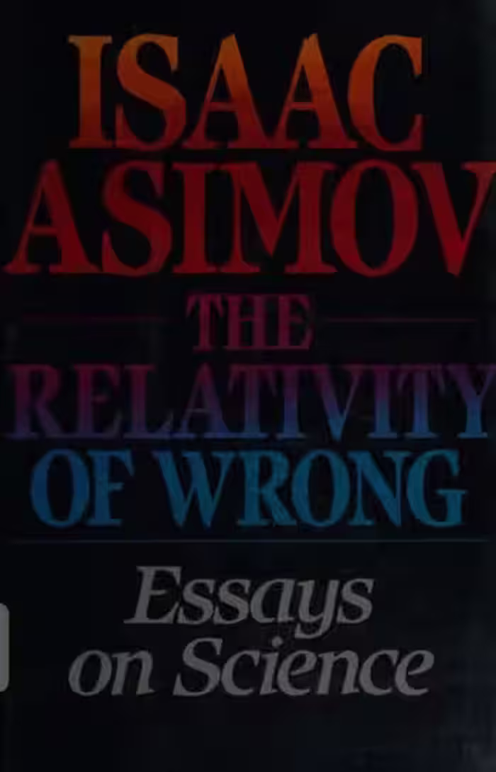 خرید و دانلود نسخه کامل کتاب The Relativity of Wrong: Essays on Science