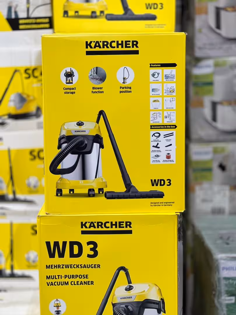 جاروبرقی آب و خاک کارچر مدل WD3