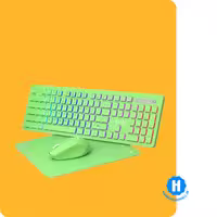 ست موس و کیبورد بی سیم گیمینگ AULA AC-208