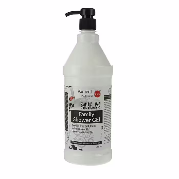 شامپو سر و بدن شیر 1380ml پامنتPament milk shampoo & body wash 1380ml