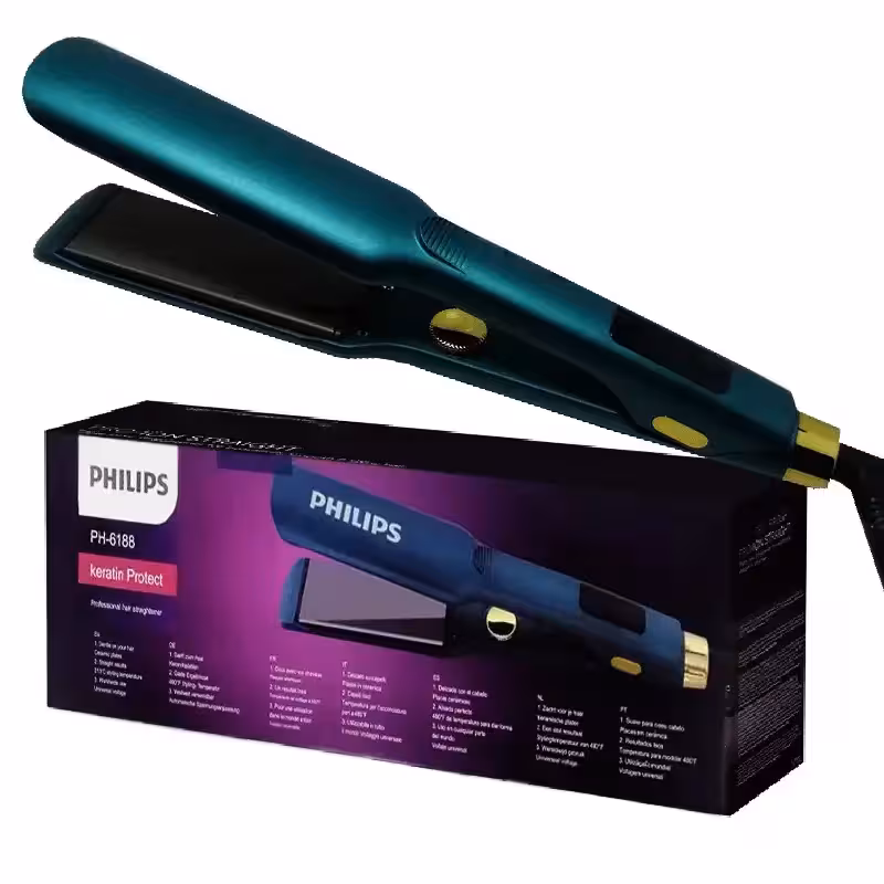 اتو مو کراتینه 480 درجه فیلیپس مدل  philips ph-6188