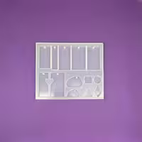 قالب سیلیکونی کد 4102 – اشکال مختلف سوراخ دار