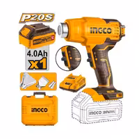 سشوار صنعتی شارژی 20 ولت اینکو کد HGLI20025