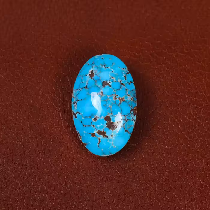 نگین فیروزه شجری کد 29547 - جواهری مشاهیر