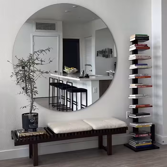 آینه الف طرح گرد کد S-100