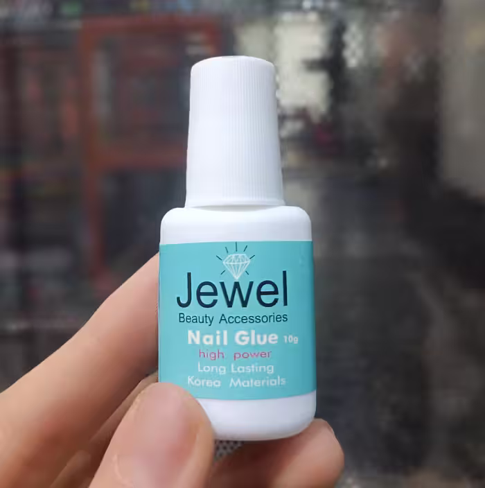چسب تیپ کاشت ناخن 10 گرمی کره ای مدل GN-003 جول jewel