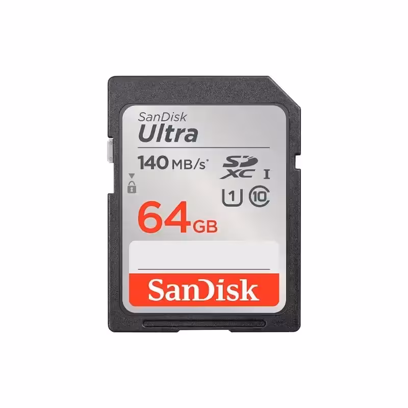 کارت حافظه سن دیسک مدل SanDisk Ultra SDXC UHS-I GN6IN سرعت 140 با ظرفیت 64 گیگابایت