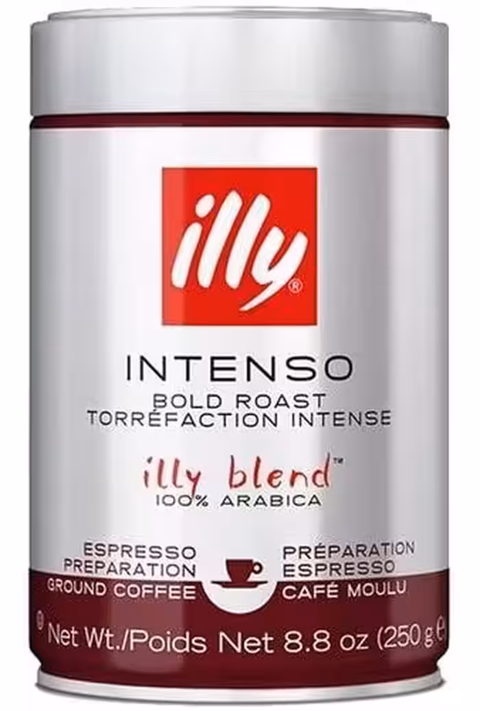 پودر قهوه اسپرسو ایلی illy مدل Intenso espresso