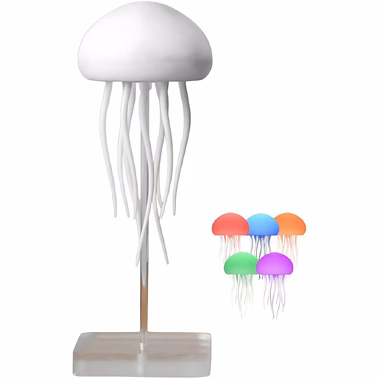 چراغ خواب رومیزی شارژی عروس دریایی AURORA