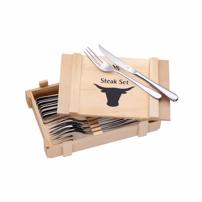 کارد و چنگال استیک 6 نفره وی ام اف | WMF STEAK KNIFE AND FORK