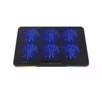 پایه خنک کننده لپ تاپ کولر مدل  coolcold F5 6FANS