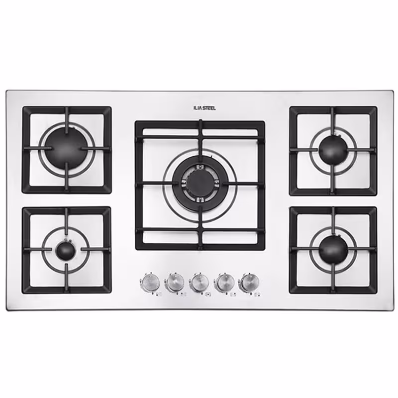اجاق گاز صفحه ای ایلیا استیل مدل S514