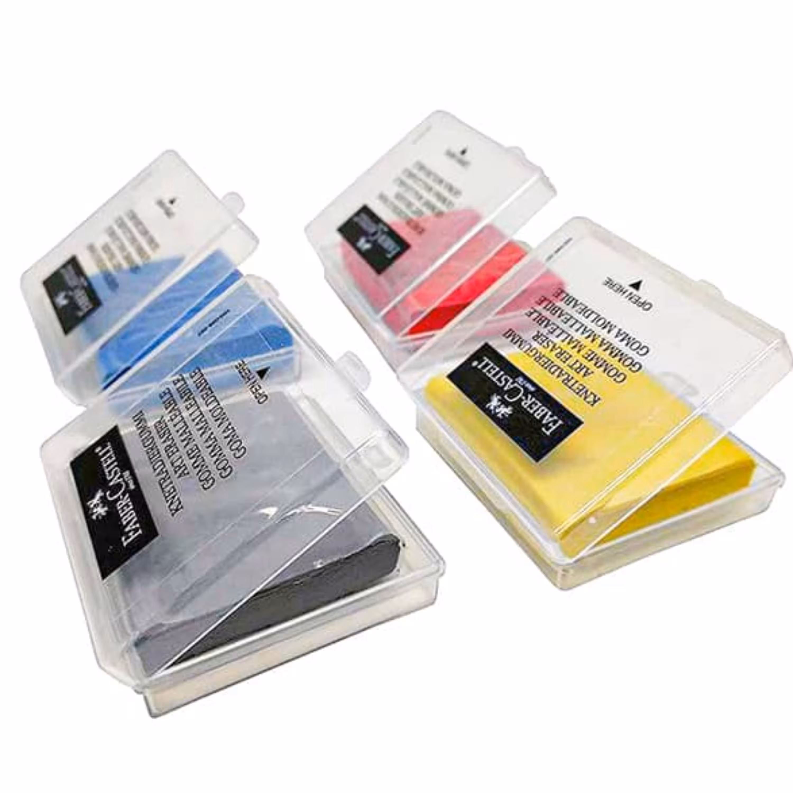 پاک کن خمیری قابدار فابرکاستل 