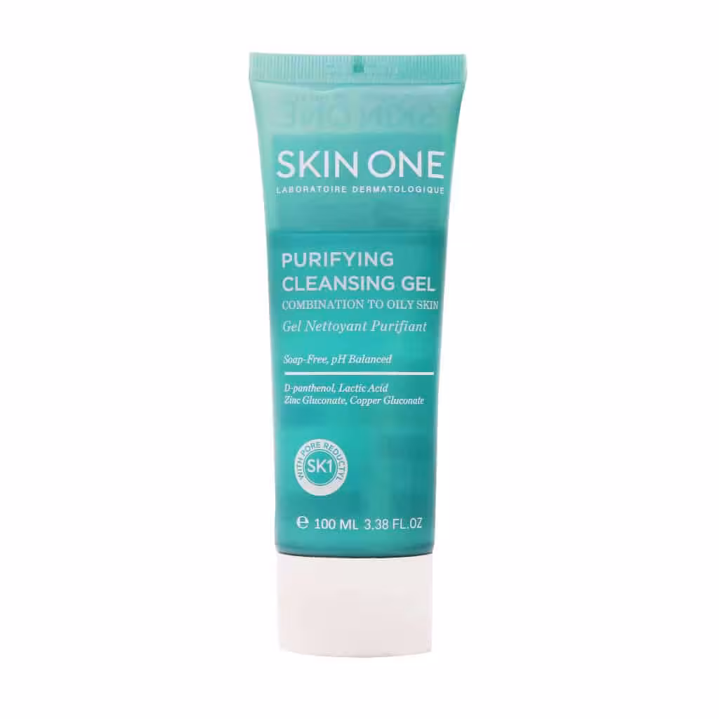 ژل شستشوی اسکین وان مخصوص پوست‌های چرب 100میلی لیتر | Skin One Purifying Cleansing Gel