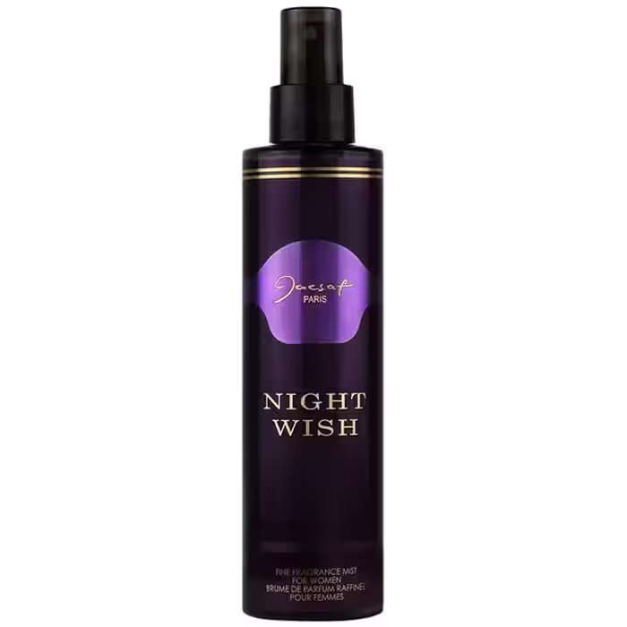 بادی اسپلش زنانه نایت ویش Night Wish ژک ساف 200 میلی لیتر Jacsaf