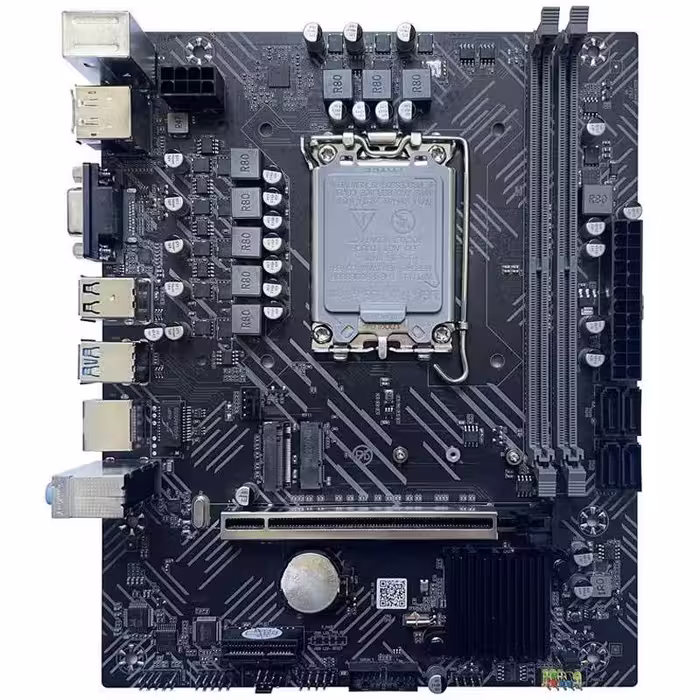 مادربرد آرک تک مدل AK-H610M EG DDR4 با سوکت پردازنده اینتل LGA 1700