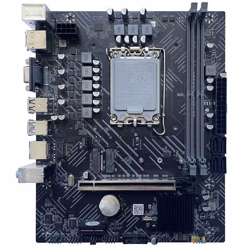 مادربرد آرک تک مدل AK-H610M EG DDR4 با سوکت پردازنده اینتل LGA 1700