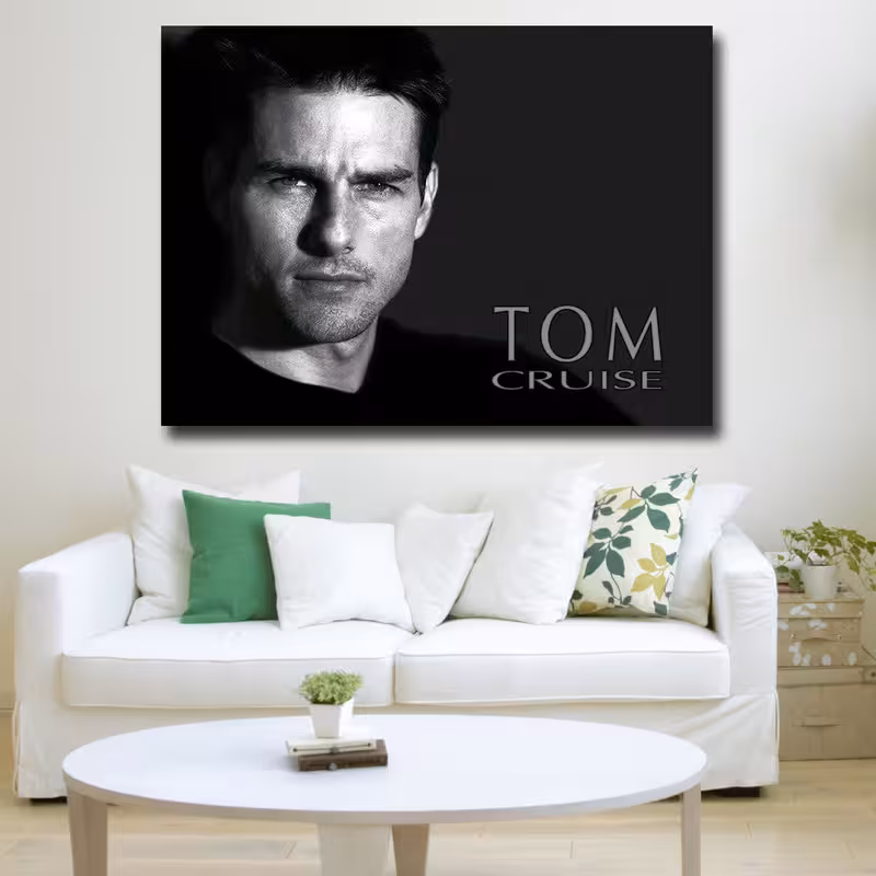 تابلو شاسی مدل تام کروز کد 6 | دنیای قاب