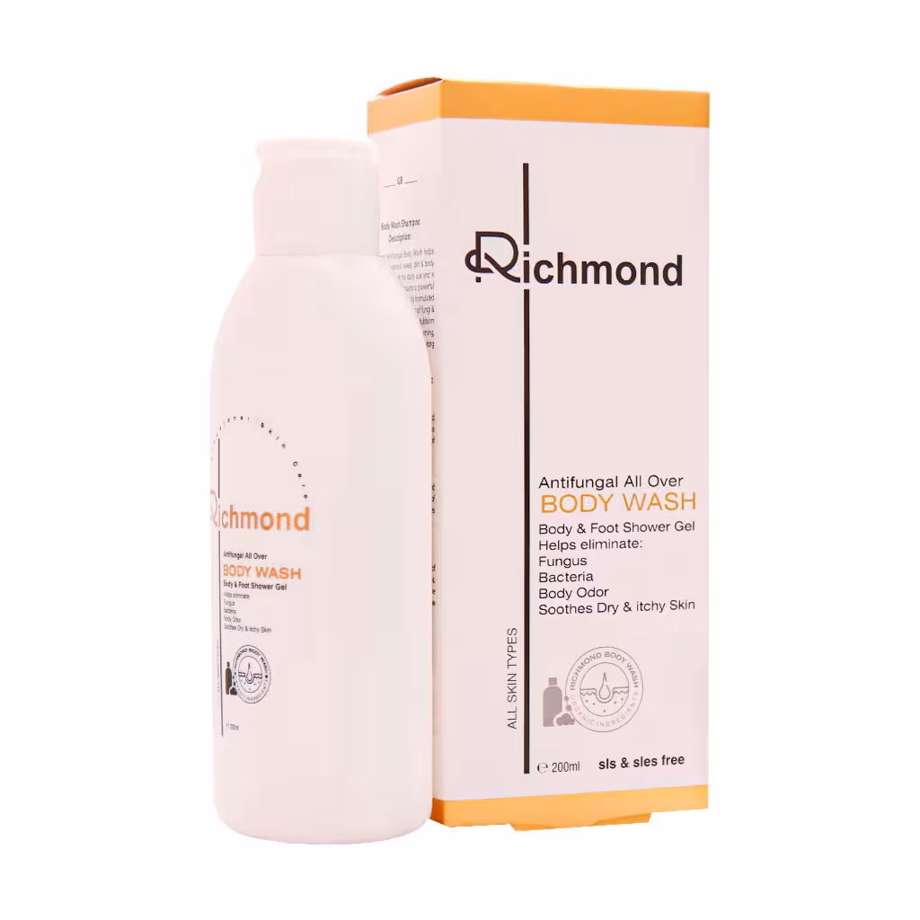 شامپو بدن ضد قارچ ریچموند 200 میلی‌لیتر | Richmond Body Wash Shower Gel