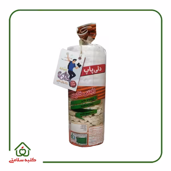 رایس کیک دانه های مغذی دلی پاپ