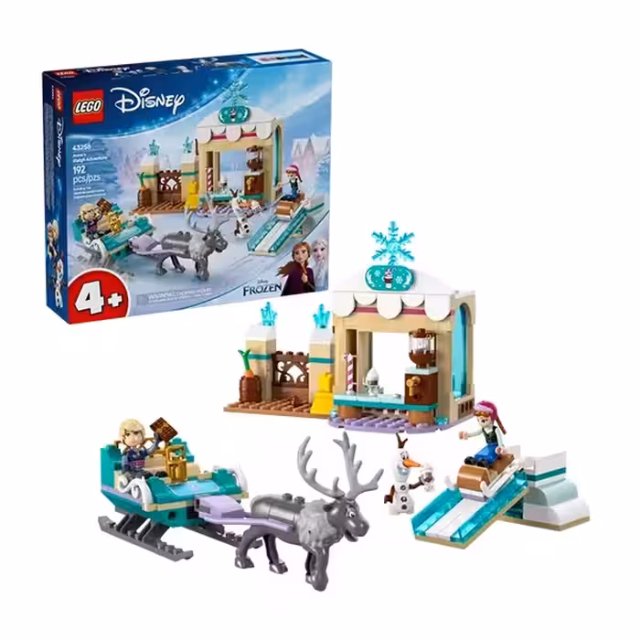 لگو دیزنی مدل 43256 ماجراجویی سورتمه آنا