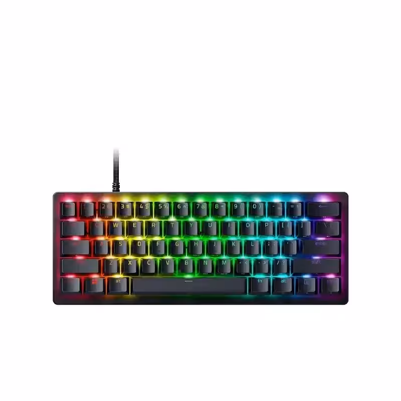 کیبورد گیمینگ با سیم ریزر مدل Huntsman V3 Pro Mini