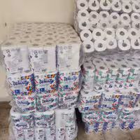 دستمال حوله ای فوق جاذب پک 4عددی برند ونتی 3لایه ارسال رایگان 