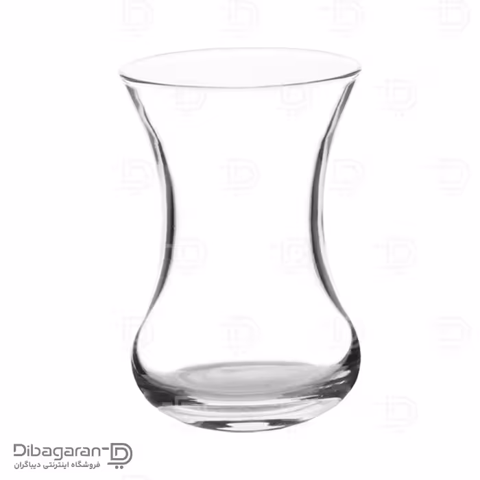 استکان کمر باریک پاشاباغچه مدل اینچه بلی 6 عددی کد 42381