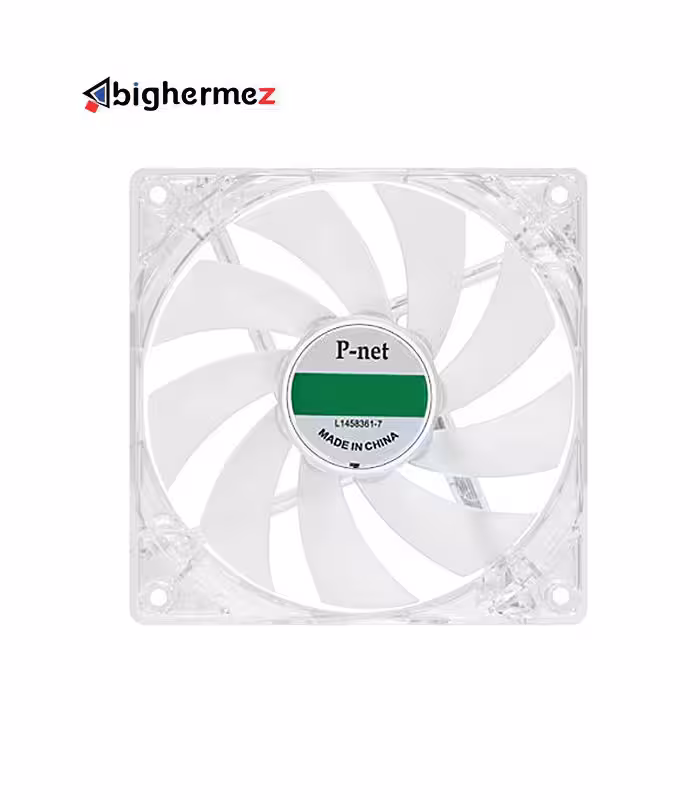 فن خنک کننده شیشه ای کیس پی نت 12*12