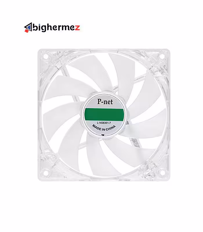 فن خنک کننده شیشه ای کیس پی نت 12*12